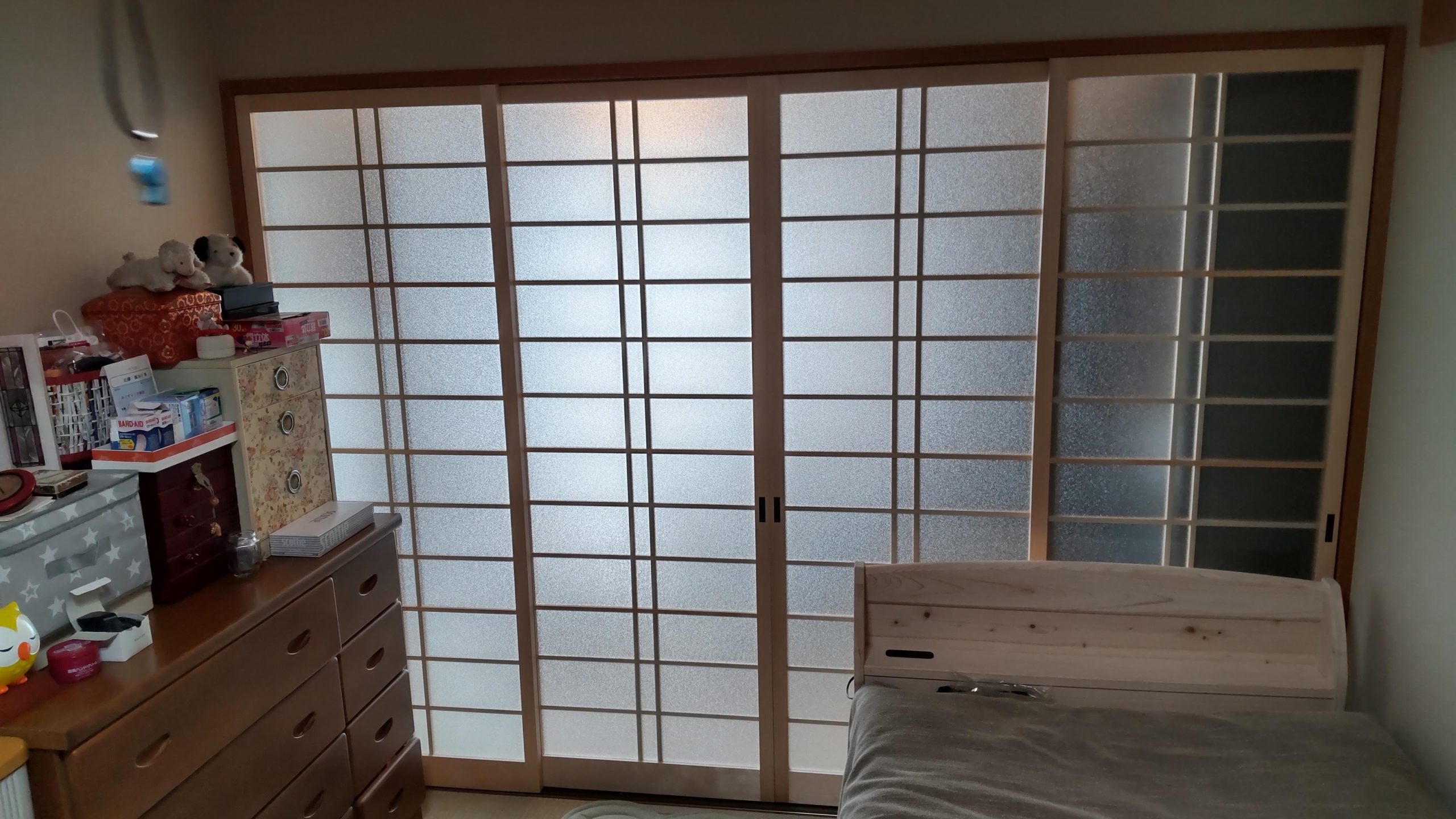 障子の貼り替え